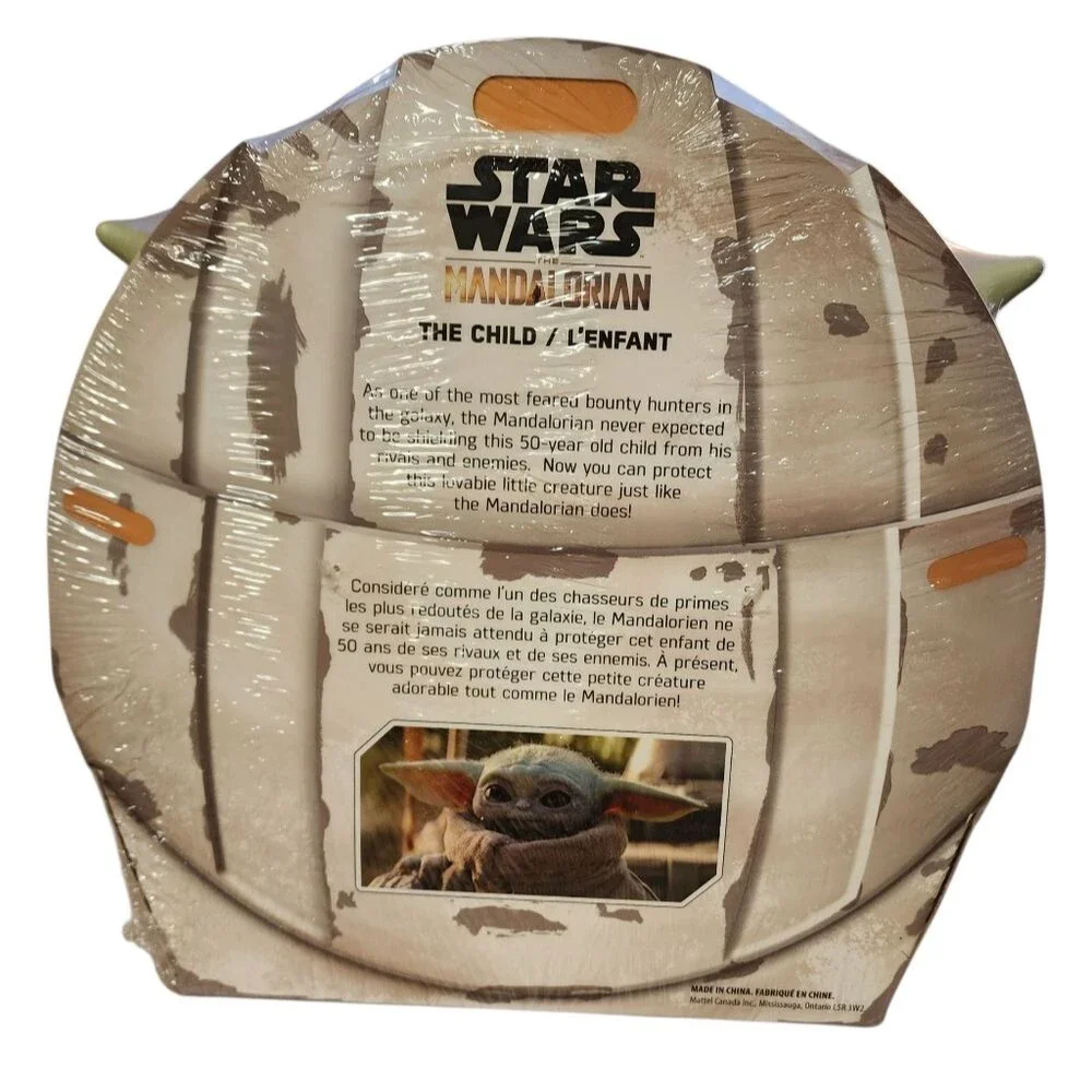 Star Wars Mandalorian The Child Baby Yoda Grogu 11 in Figure Plush Toy Green